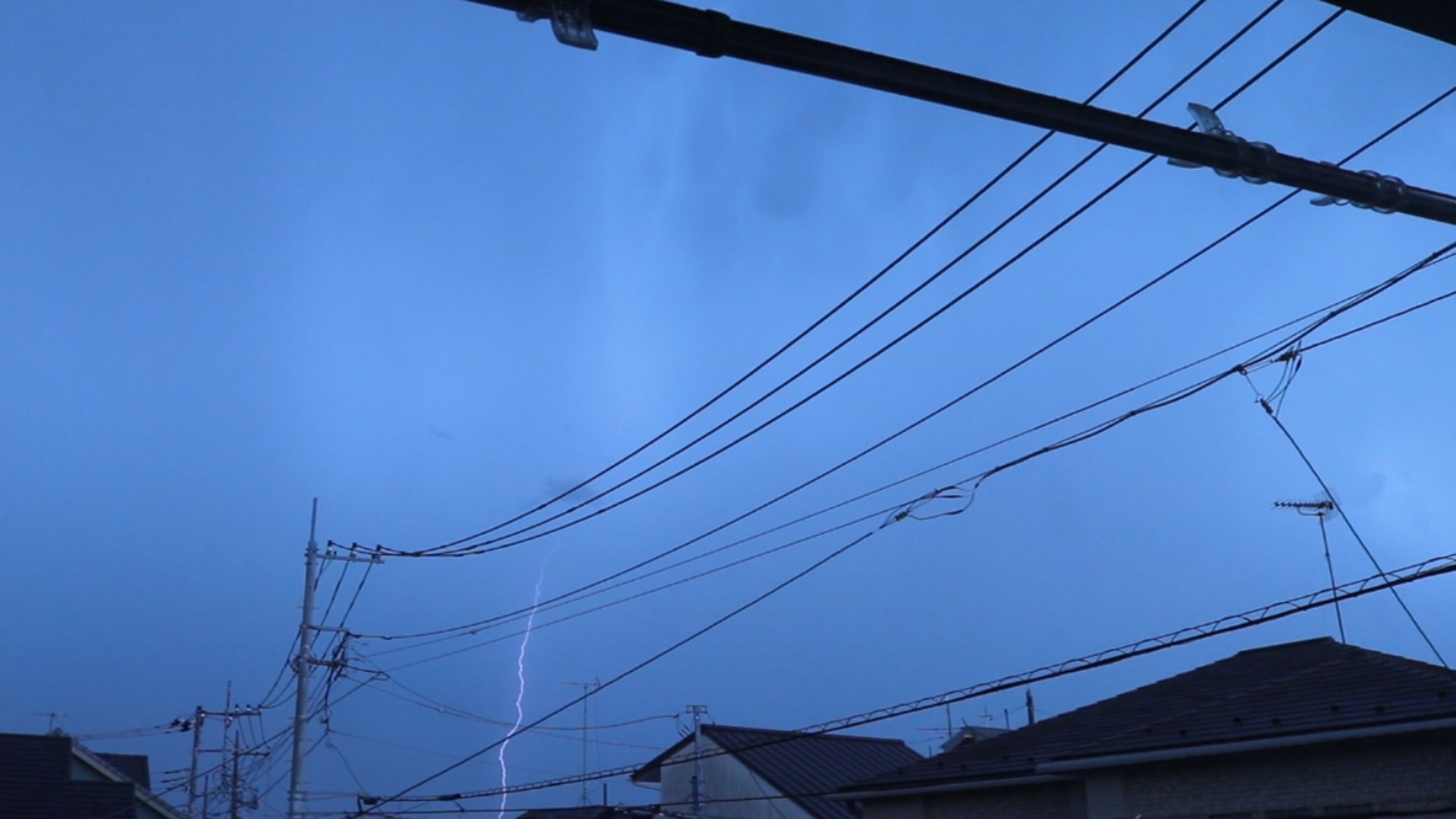 〖雷による影響〗