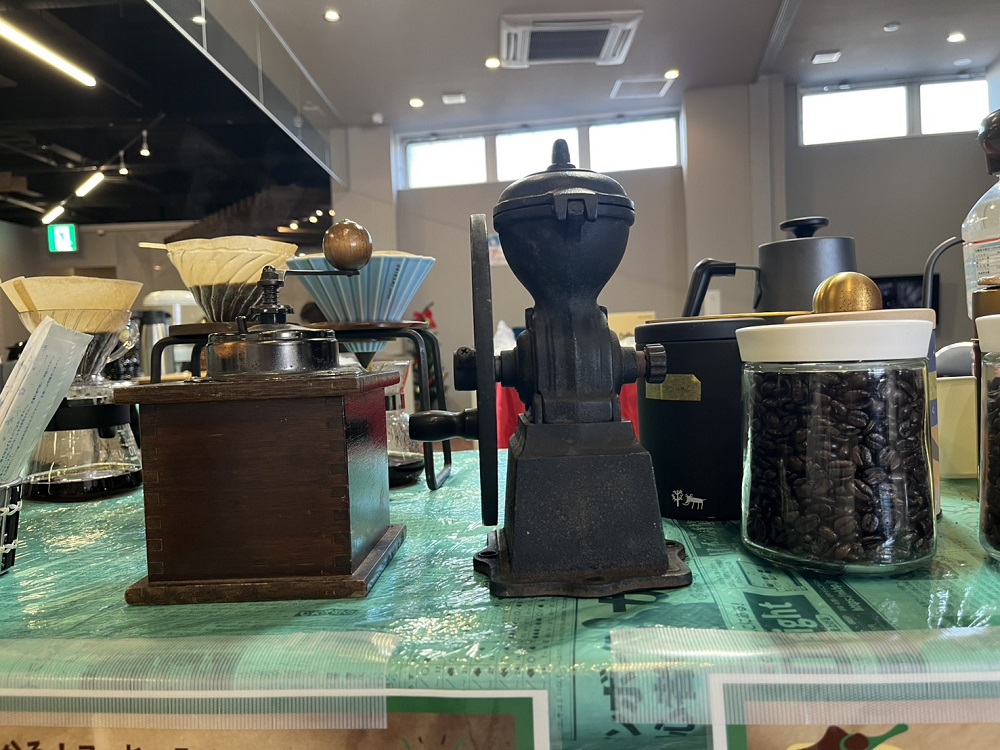 イベントでコーヒーバリスタ☕