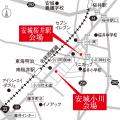安城市小川町+桜井駅マップ